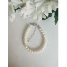 Natural White Freshwater Pearl Bracelet